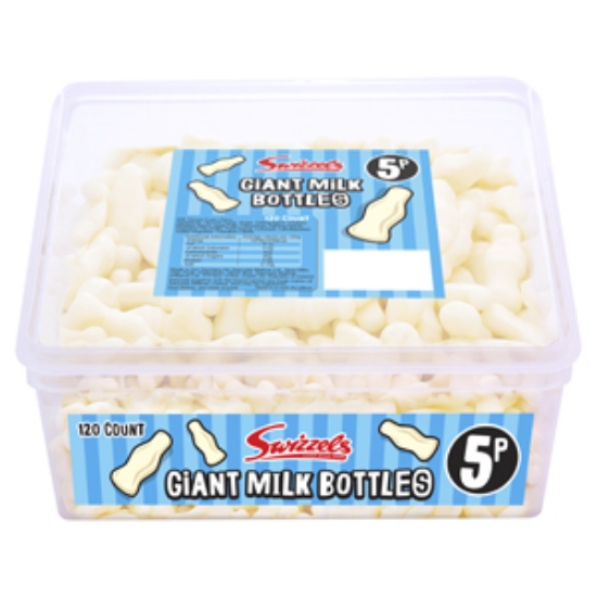Picture of Giant Milk Bottles Swizzels New  10c x120